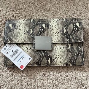 Zara clutch new with tags